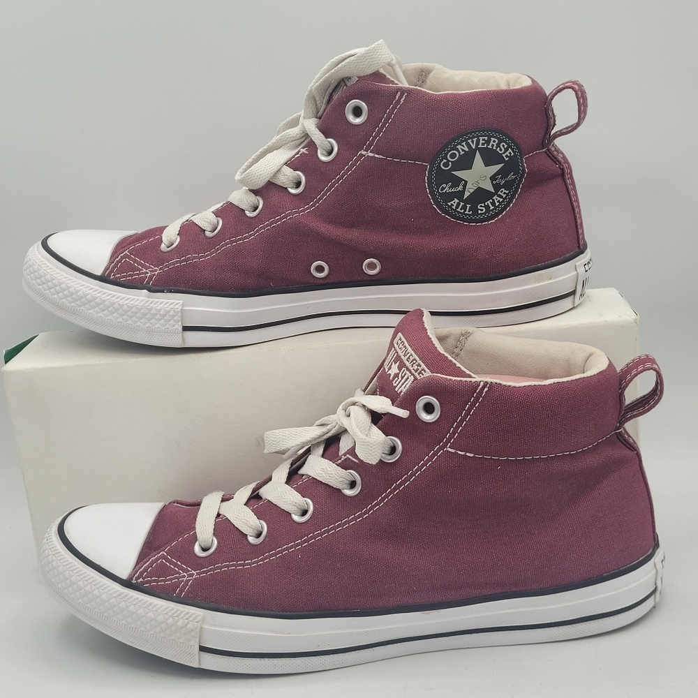 Converse Chuck Taylor All Star Maroon Shoes Mens Size 9 Womens 11